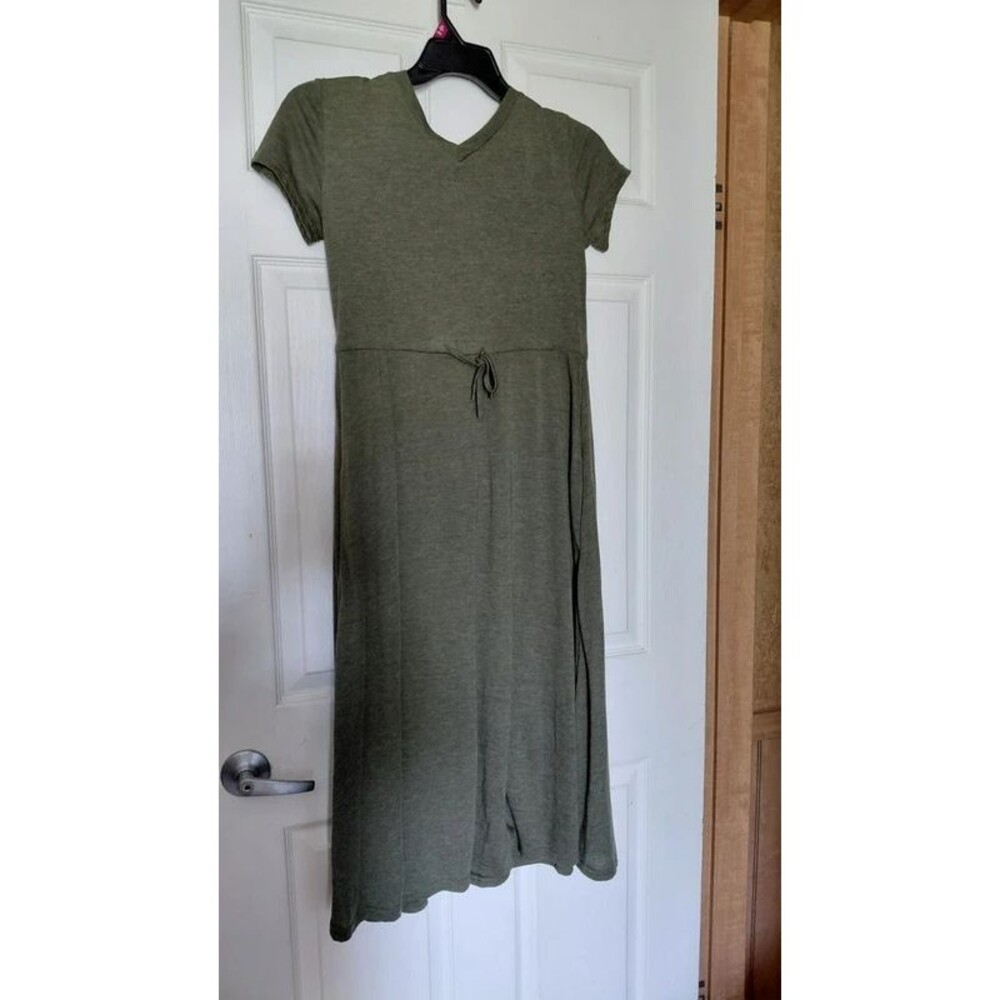 Emery Rose heathered sage dress-M